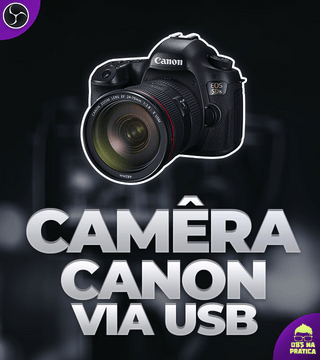 Câmera Canon via USB